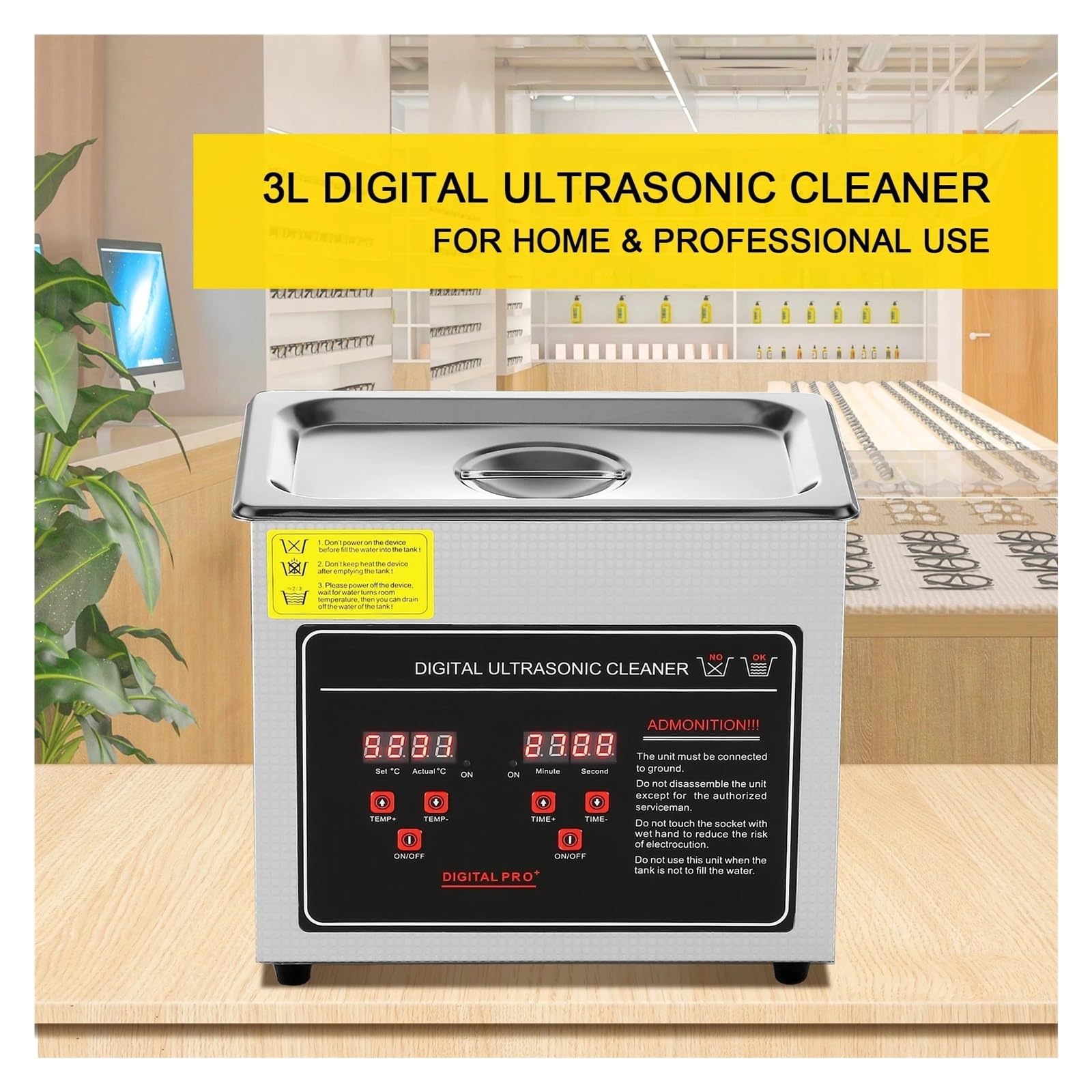 Amazon.co.jp: 超音波 洗浄機 2L 3L 6L 10L 22L 30L 超音波洗浄機